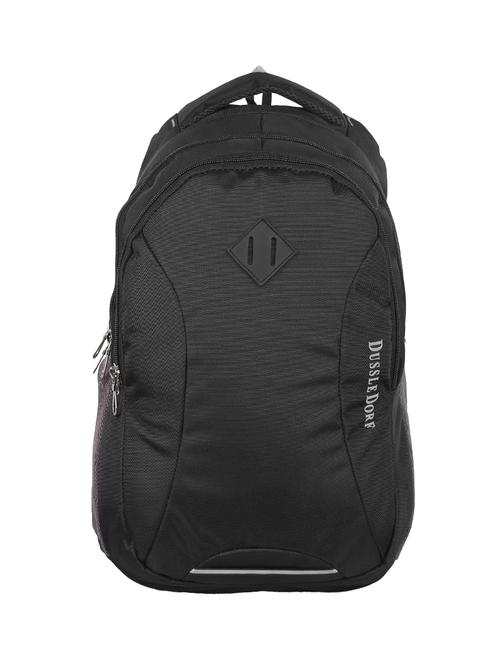 black polyester backpack - 15784905 - Very Small Image - 1