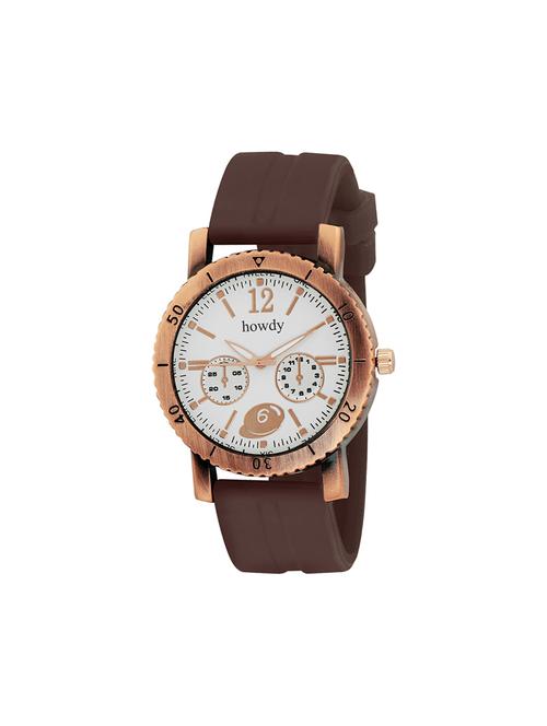 silicone strap analog watch (howdy-ss640) - 15785916 - Very Small Image - 1