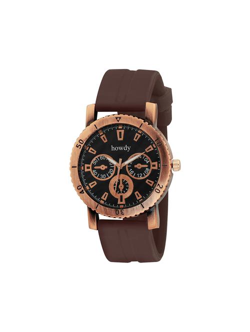 silicone strap analog watch (howdy-ss642) - 15785918 - Very Small Image - 1