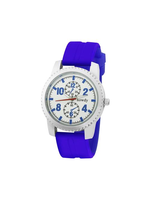 silicone strap analog watch (howdy-ss649) - 15785925 - Very Small Image - 1