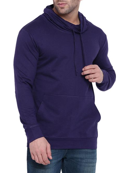 navy blue fleece sweatshirt - 15788671 - Very Small Image - 1