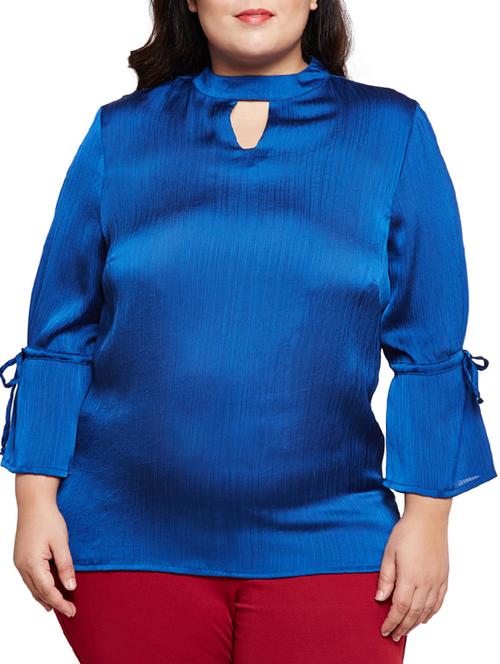 choker neck plus top - 15788978 - Very Small Image - 1