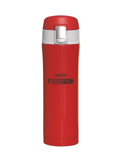 milton dazzle thermosteel insulated sporty water bottle, red, 440 ml - 15790273 - Very Small Image - 1