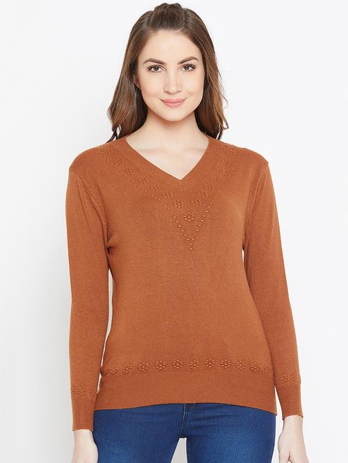 cinnamon brown solid top - 15790527 - Very Small Image - 1