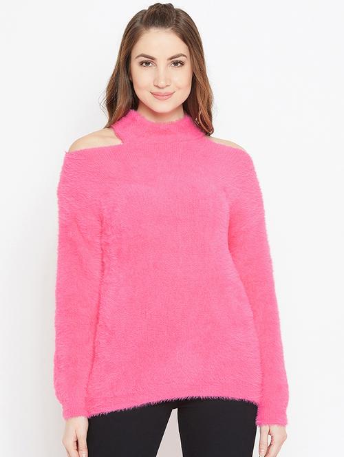 turtle neck cold shoulder top - 15790529 - Very Small Image - 1