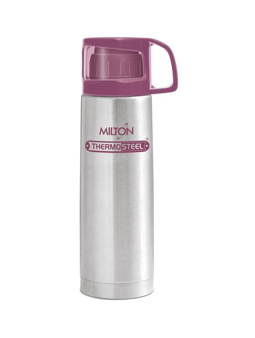 milton thermosteel glassy drinking cup lid, 750 ml, pink - 15790741 - Very Small Image - 1