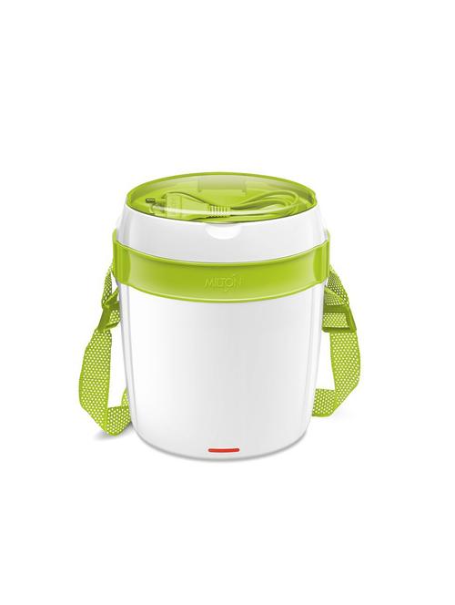 milton futron electric lunch pack 3 containers, green, 360 ml - 15790936 - Very Small Image - 1