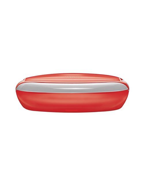 milton swiftron electric stainless steel lunch pack with 2 containers 260 ml, each, red - 15790974 - Very Small Image - 1