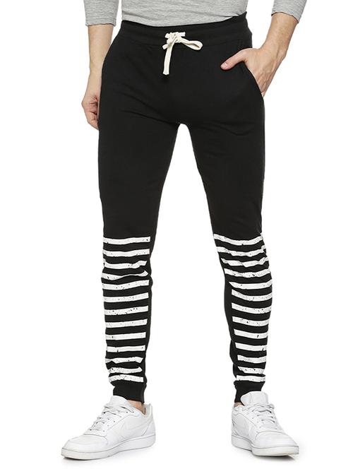 black cotton joggers - 15791027 - Very Small Image - 1