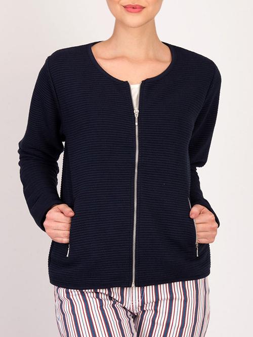 zip-up pocket detail jacket - 15791676 - Very Small Image - 1