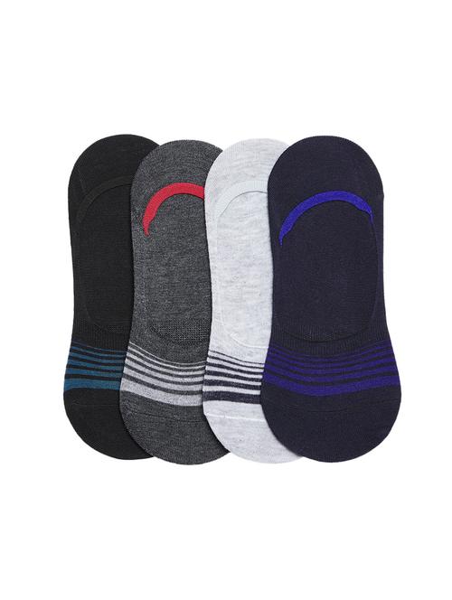 multi colored cotton no show socks - 15791690 - Very Small Image - 1