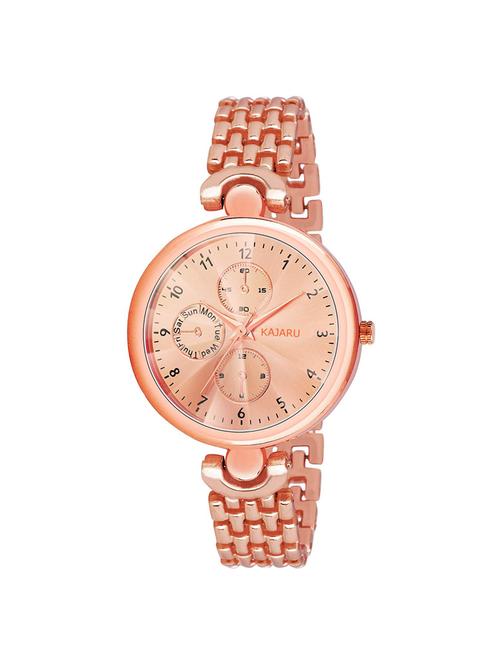 round dial analog watch-(kajaru-757) - 15792364 - Very Small Image - 1