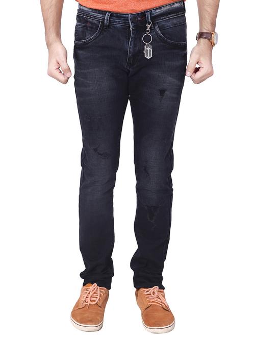 dark blue denim ripped jeans - 15793488 - Very Small Image - 1