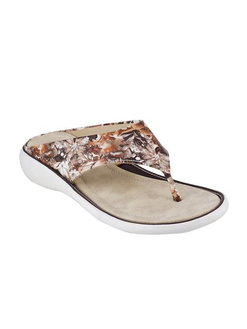 brown toe separator sandals - 15794220 - Very Small Image - 1