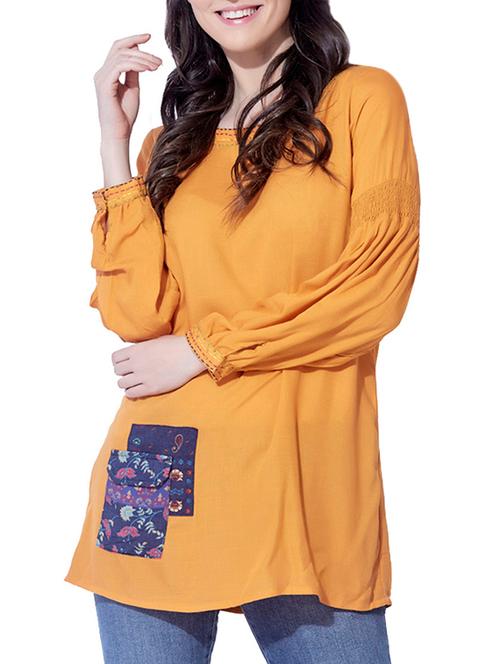 latern sleeved pocket patch tunic - 15794785 - Very Small Image - 1