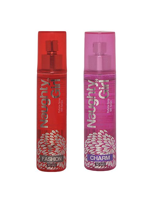 naughty girl set of 2 perfume sprays (fashion + charm) - 15796757 - Very Small Image - 1
