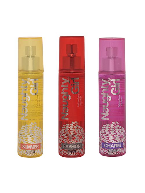 naughty girl set of 3 perfume sprays (summer + fashion + charm) - 15796762 - Very Small Image - 1