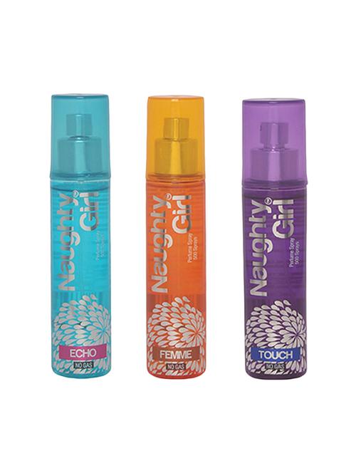 naughty girl set of 3 perfume sprays (echo + femme + touch) - 15796766 - Very Small Image - 1