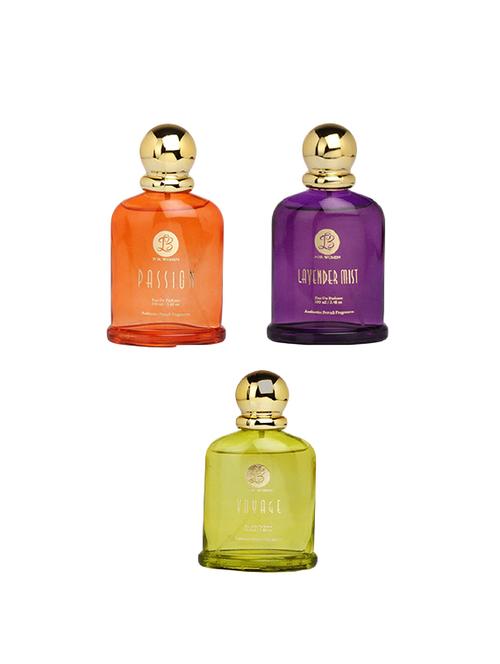 lyla blanc set of 3 edp (passion + lavender mist + voyage) - 15796822 - Very Small Image - 1