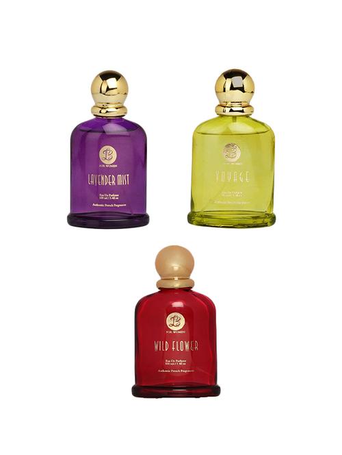 lyla blanc set of 3 edp (lavender mist + voyage + wild flower) - 15796823 - Very Small Image - 1
