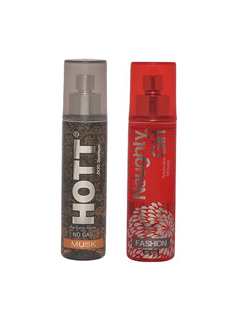 hott men's musk & naughty girl fashion perfume combo - 15796835 - Very Small Image - 1