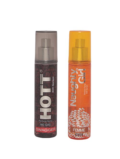 hott men's swagger & naughty girl femme perfume combo - 15796863 - Very Small Image - 1