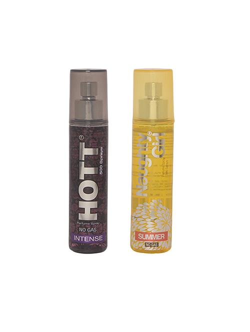 hott men's intense & naughty girl summer perfume combo - 15796864 - Very Small Image - 1