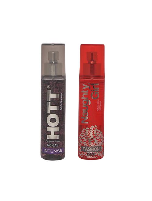 hott men's intense & naughty girl fashion perfume combo - 15796865 - Very Small Image - 1