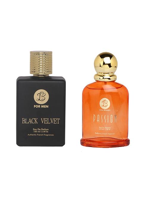 men's black velvet & women's passion edp combo - 15796948 - Very Small Image - 1