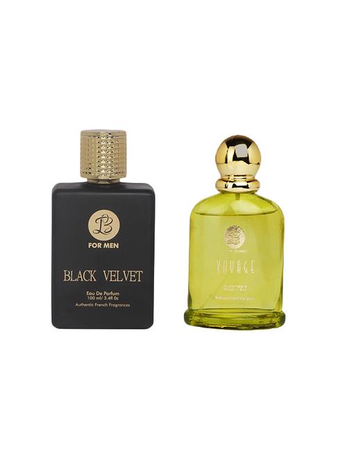 men's black velvet & women's voyage edp combo - 15796950 - Very Small Image - 1