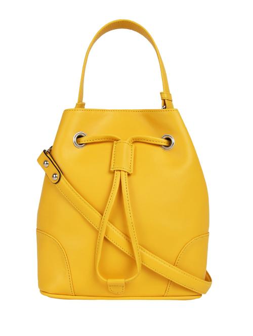 yellow leatherette (pu) sling bag - 15797761 - Very Small Image - 1