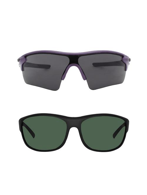 combo of 2 wrap-around & wrap-around sunglasses- abcom3473 - 15798183 - Very Small Image - 1