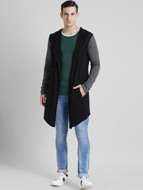 black cotton shrug - 15799355 - Very Small Image - 1