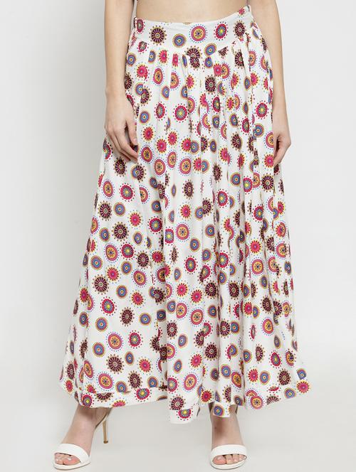flared long skirt - 15799881 - Very Small Image - 1