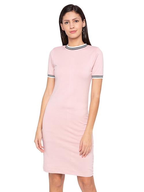 crew neck sheath dress - 15799938 - Very Small Image - 1