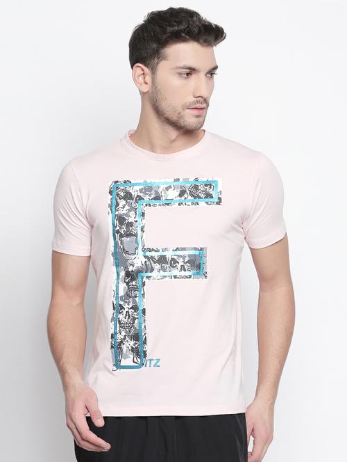 pink front print t-shirt - 15800941 - Very Small Image - 1