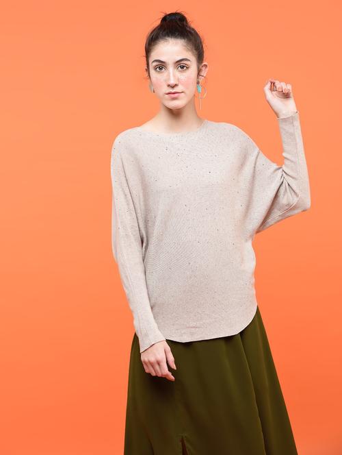 dolman sleeved embellished top - 15801670 - Very Small Image - 1