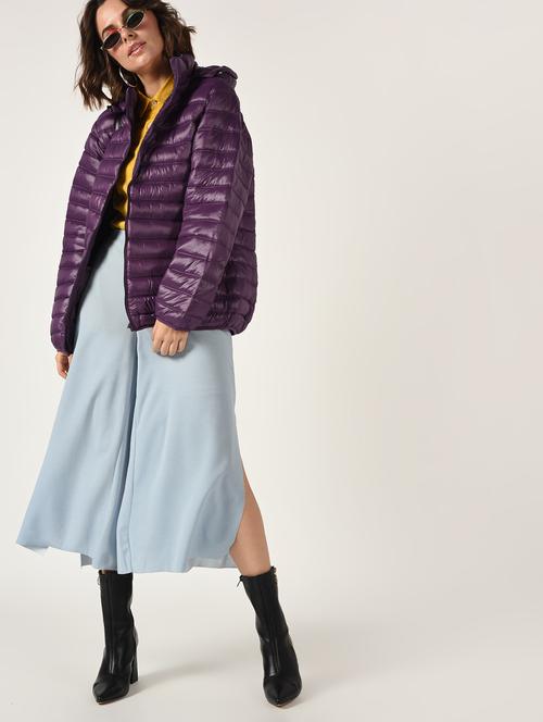 hooded puffer jacket - 15801733 - Very Small Image - 1