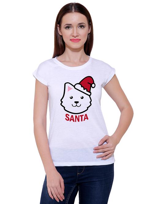 quirky print round neck tee - 15802175 - Very Small Image - 1