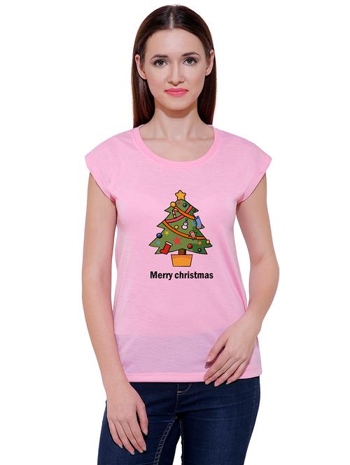 quirky print round neck tee - 15802180 - Very Small Image - 1