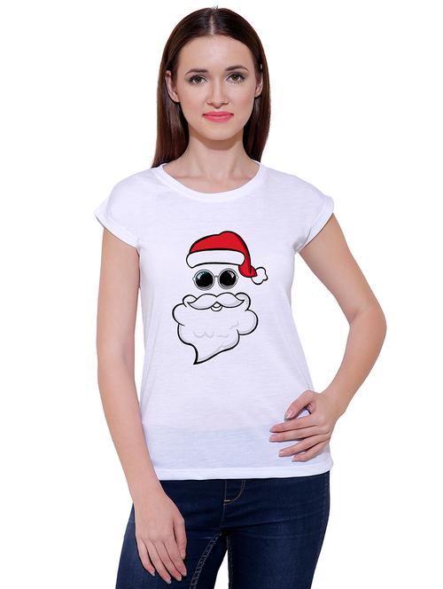 quirky print round neck tee - 15802184 - Very Small Image - 1