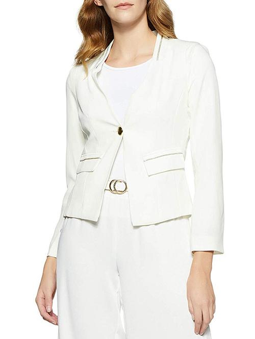 chain detail casual blazer - 15802267 - Very Small Image - 1