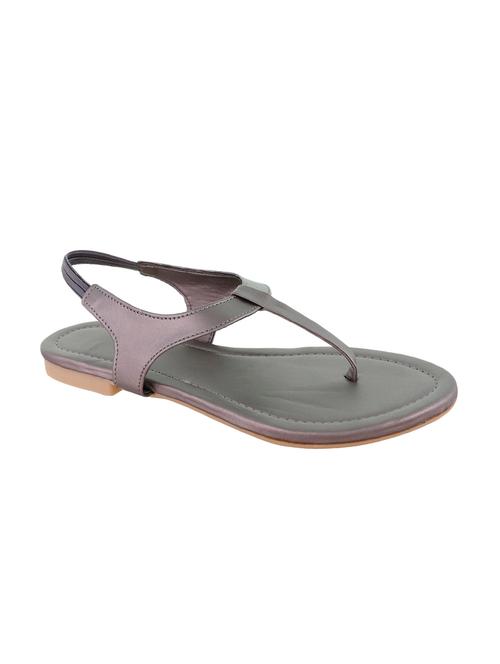 grey back strap sandals - 15802582 - Very Small Image - 1