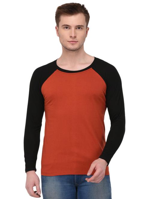 orange raglan t-shirt - 15802752 - Very Small Image - 1