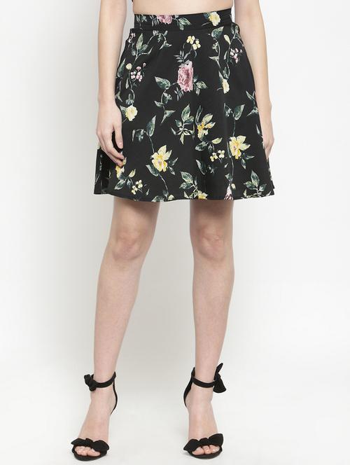 floral flared skirt - 15802830 - Very Small Image - 1