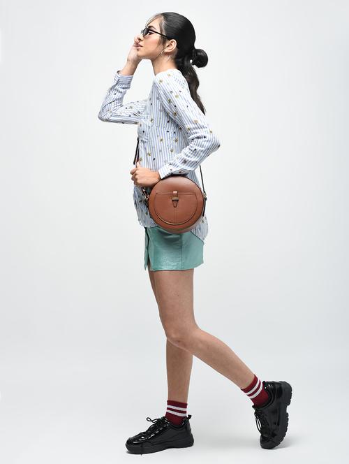 floral striped shirt - 15804530 - Very Small Image - 1