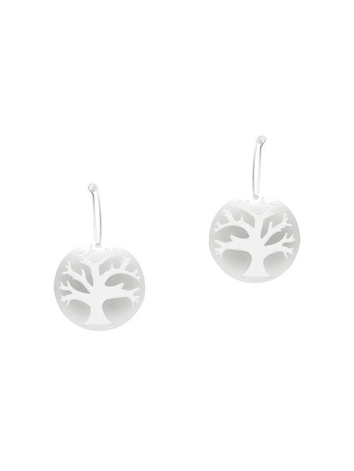 silver metal drop earring - 15804862 - Very Small Image - 1