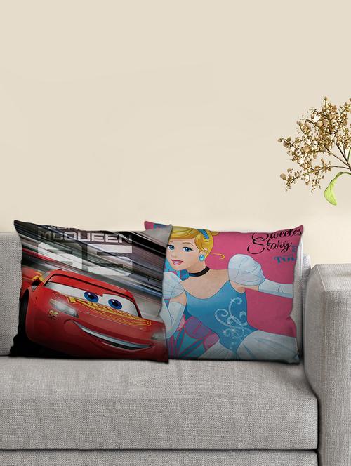 athom trendz disney cushion cover 40x40 cm combo pack - 15805350 - Very Small Image - 1
