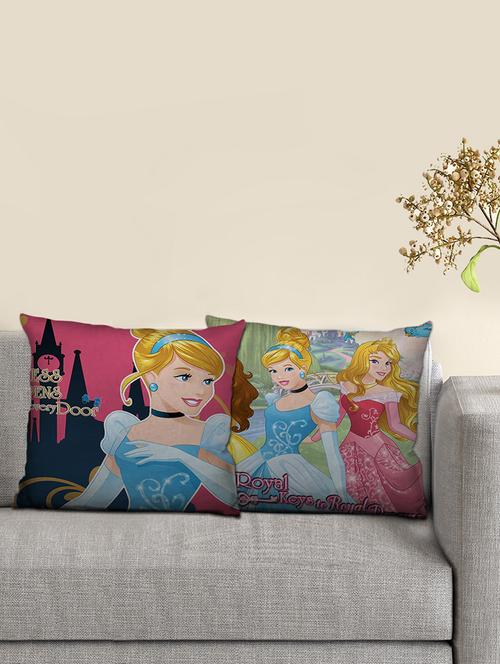 athom trendz disney cushion cover 40x40 cm combo pack - 15805359 - Very Small Image - 1
