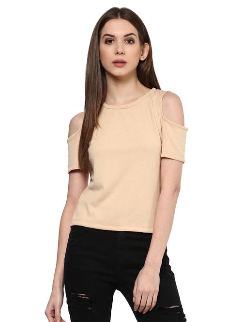 cold shoulder knitted top - 15807337 - Very Small Image - 1